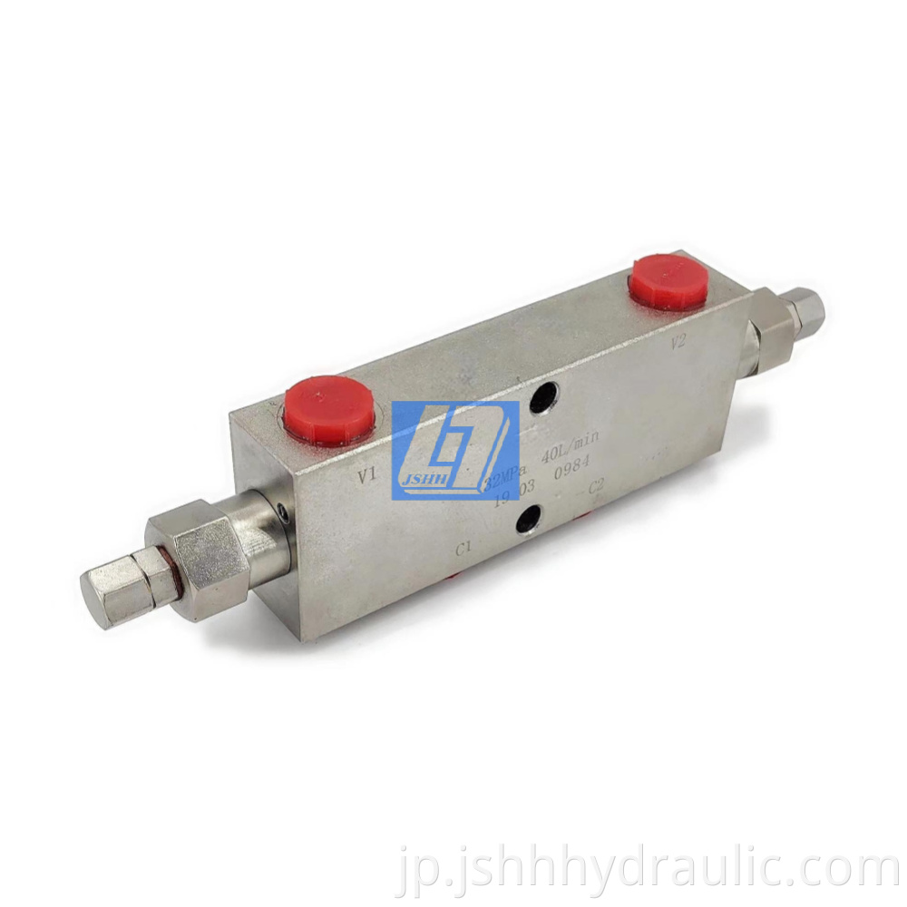 Hydraulic Double Counterbalance Valve VBCD DE